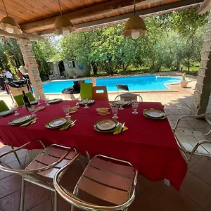 Big Relax With Swimming Pool And A Peaceful Garden In A Private Appartement